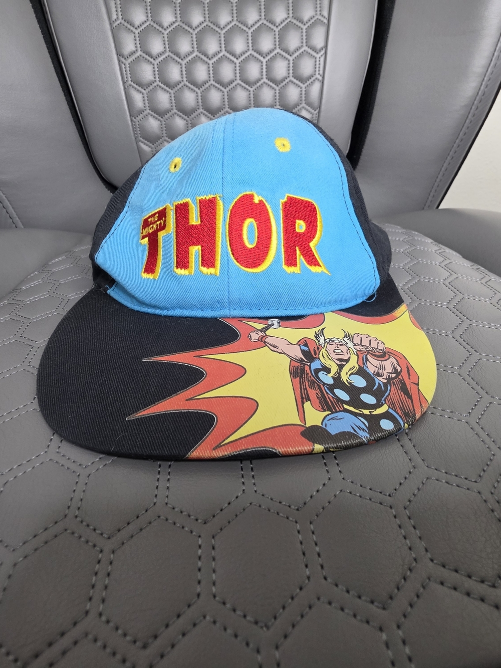 Vintage Style Comics “The Mighty Thor”Snapback Hat Comic Print One size Youth